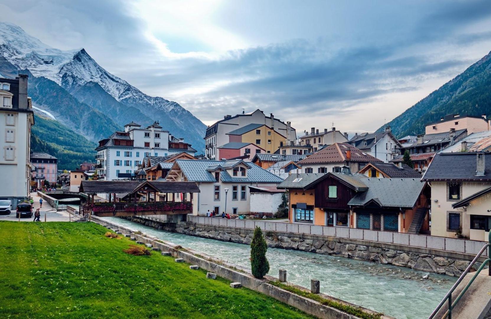 Top Floor Apartment Mansard - Central Chamonix Mont Blanc Haven 外观 照片