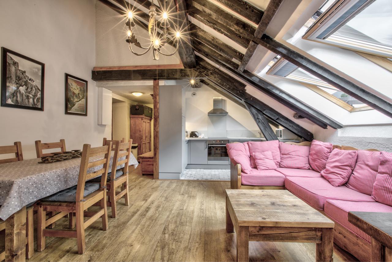 Top Floor Apartment Mansard - Central Chamonix Mont Blanc Haven 外观 照片